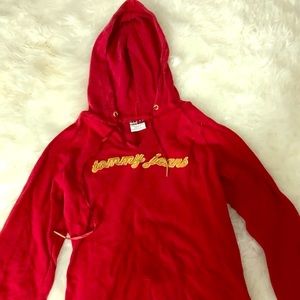 Hooded long sleeve shirt